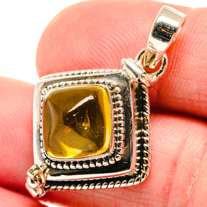 Citrine Pendants handcrafted by Ana Silver Co - PD21862