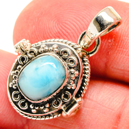 Larimar Pendants handcrafted by Ana Silver Co - PD21867