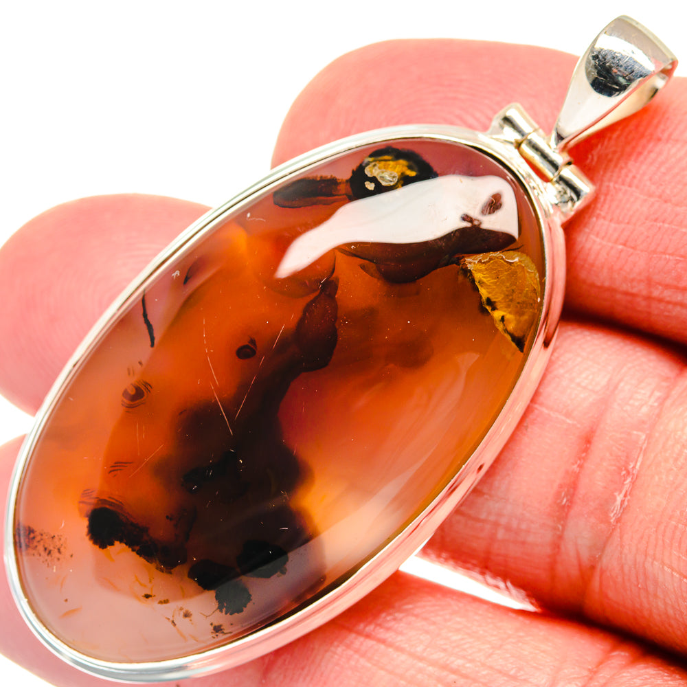 Montana Agate Pendants handcrafted by Ana Silver Co - PD21894