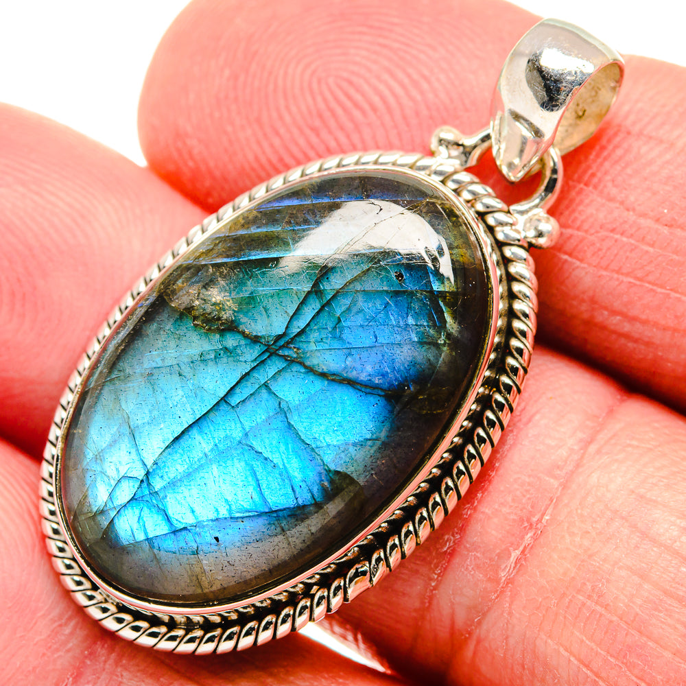 Labradorite Pendants handcrafted by Ana Silver Co - PD21931