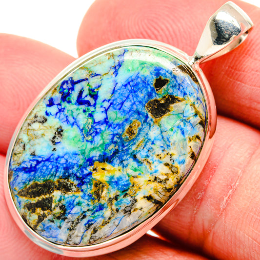 Blue Jasper Pendants handcrafted by Ana Silver Co - PD21934