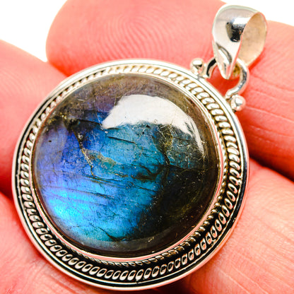 Labradorite Pendants handcrafted by Ana Silver Co - PD21936