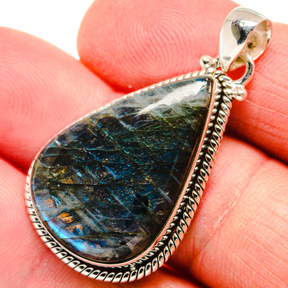 Labradorite Pendants handcrafted by Ana Silver Co - PD21939