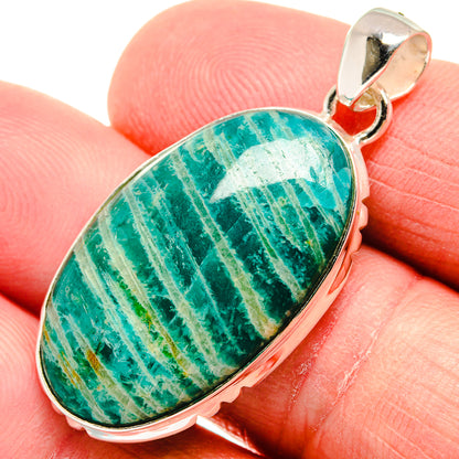 Amazonite Pendants handcrafted by Ana Silver Co - PD21944