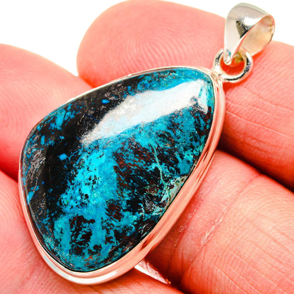 Shattuckite Pendants handcrafted by Ana Silver Co - PD21945