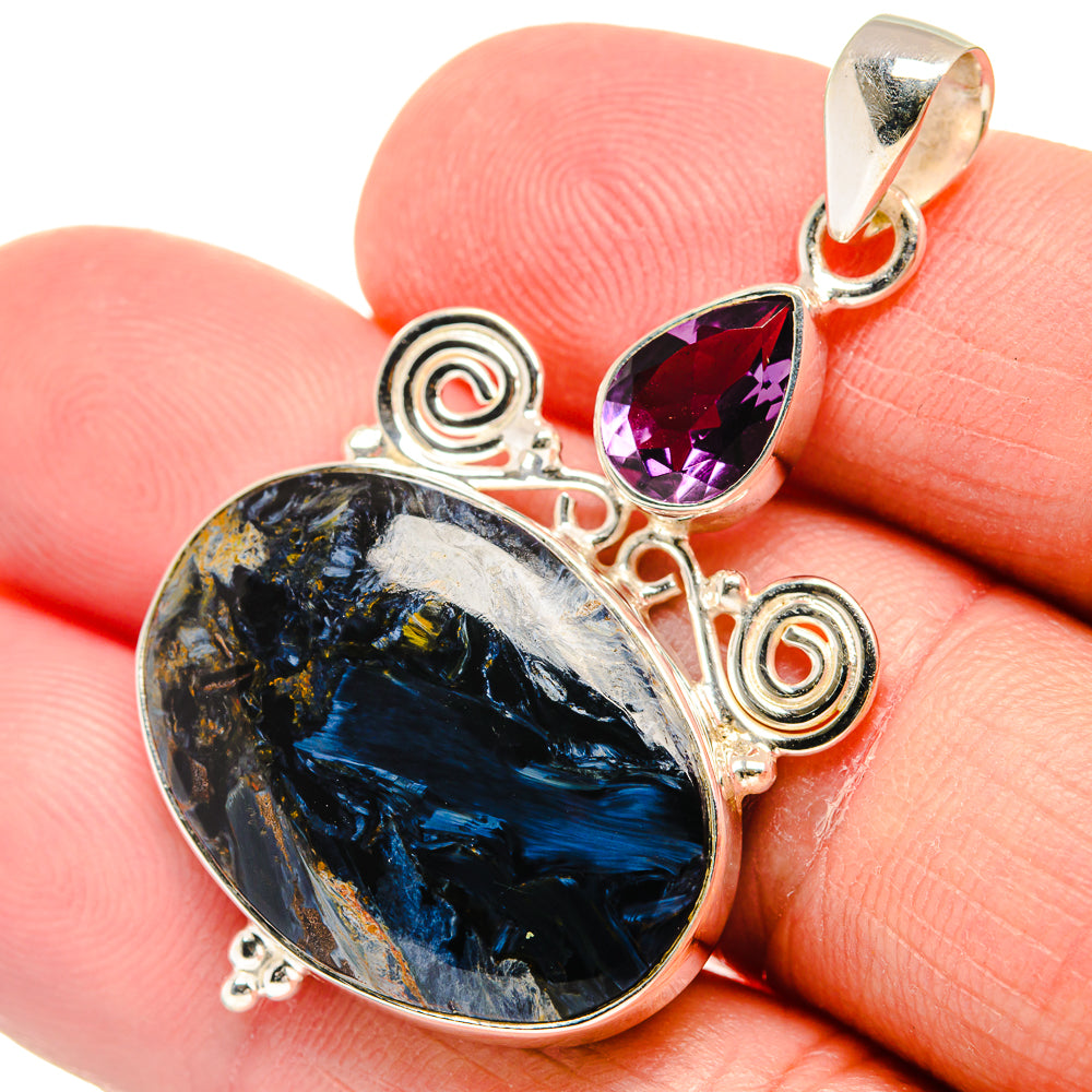 Pietersite Pendants handcrafted by Ana Silver Co - PD21946