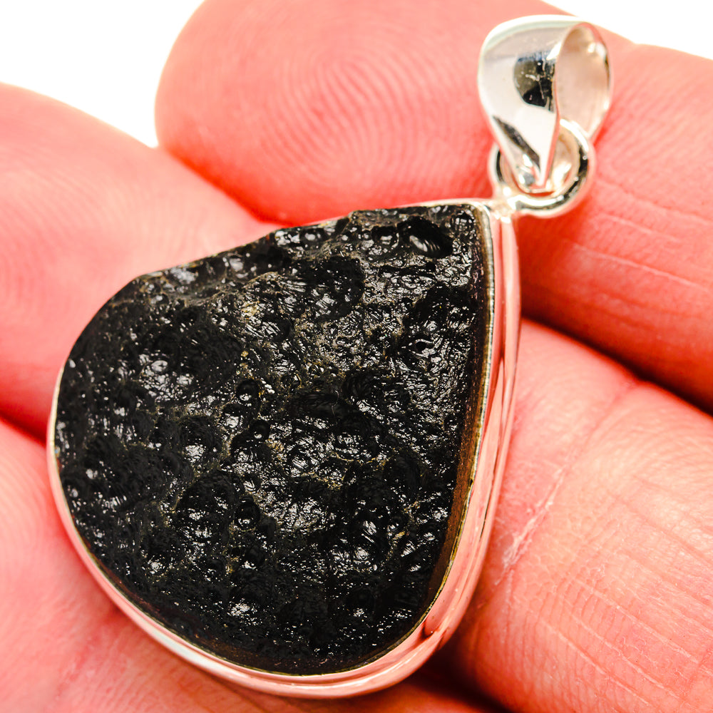 Tektite Pendants handcrafted by Ana Silver Co - PD21963