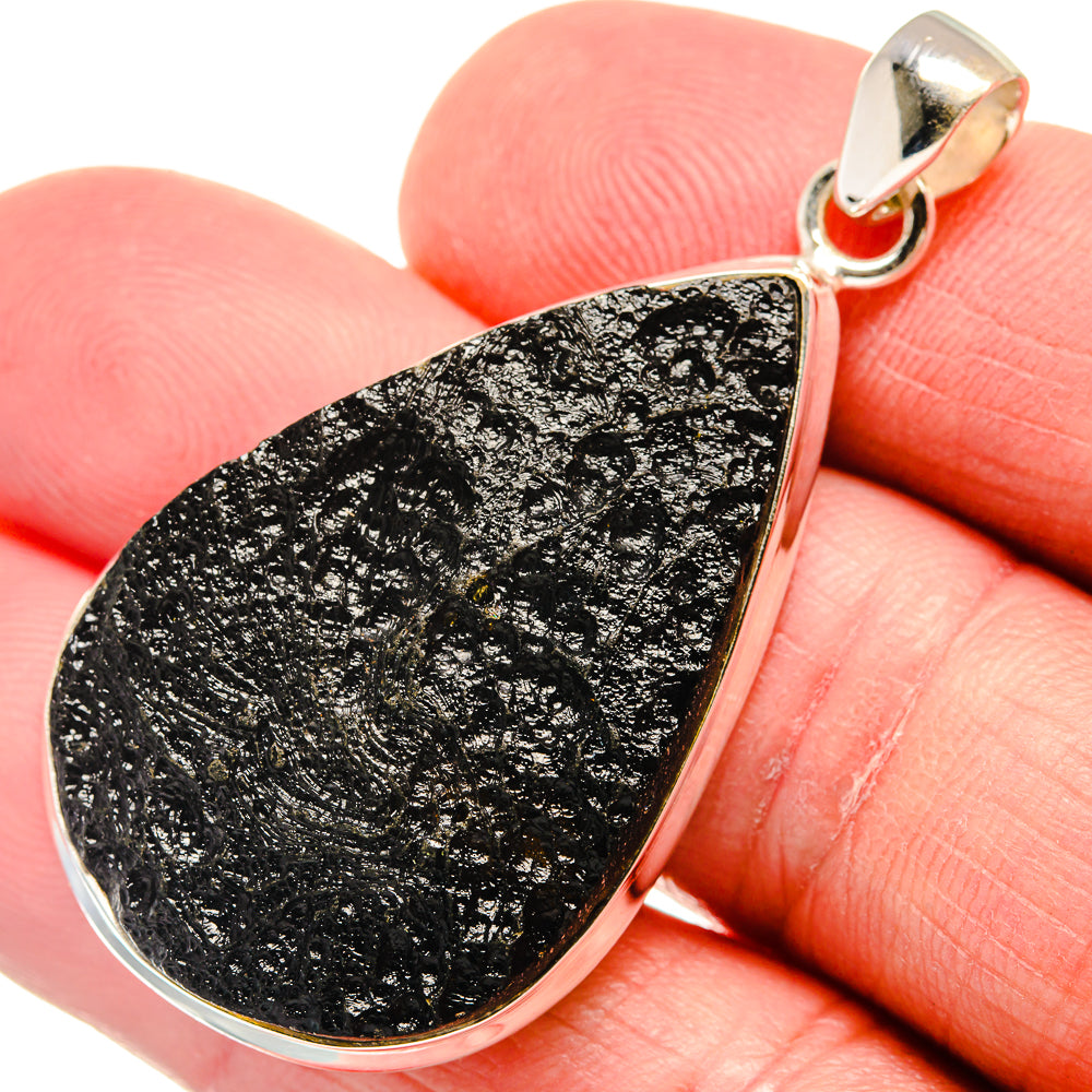 Tektite Pendants handcrafted by Ana Silver Co - PD21964