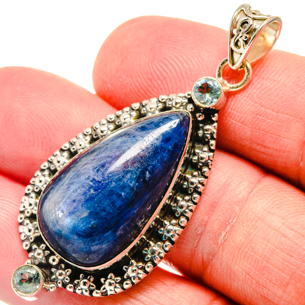 Kyanite Pendants handcrafted by Ana Silver Co - PD21968