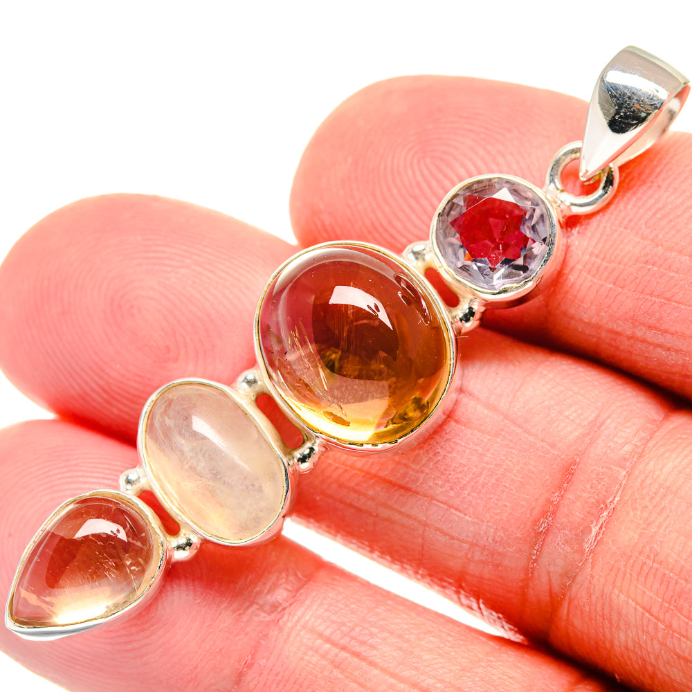 Ametrine Pendants handcrafted by Ana Silver Co - PD21976