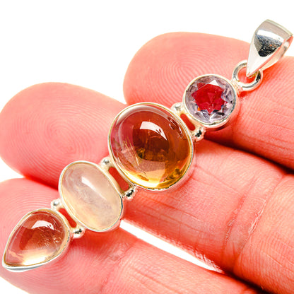 Ametrine Pendants handcrafted by Ana Silver Co - PD21976