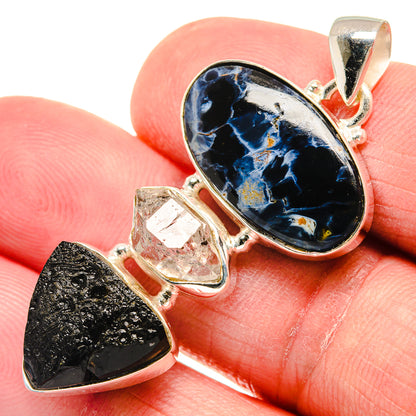 Pietersite Pendants handcrafted by Ana Silver Co - PD21996