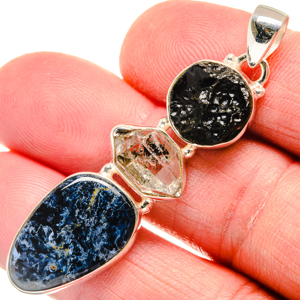Pietersite Pendants handcrafted by Ana Silver Co - PD21997