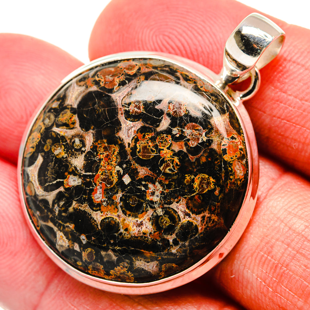 Poppy Jasper Pendants handcrafted by Ana Silver Co - PD21998