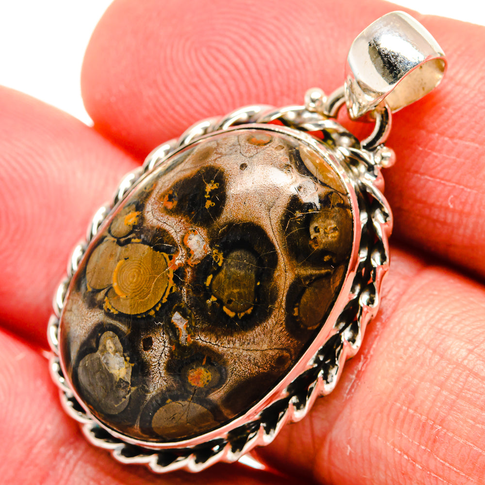 Poppy Jasper Pendants handcrafted by Ana Silver Co - PD22004