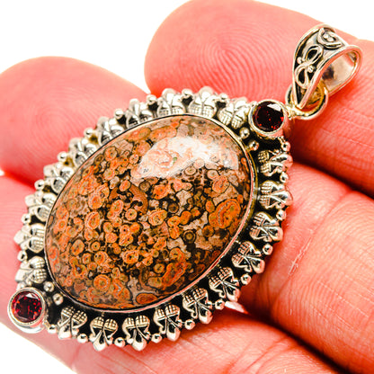 Ocean Jasper Pendants handcrafted by Ana Silver Co - PD22027