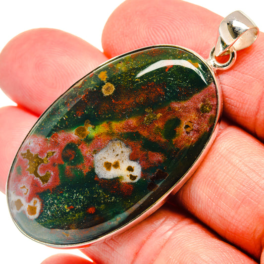Bloodstone Pendants handcrafted by Ana Silver Co - PD22036