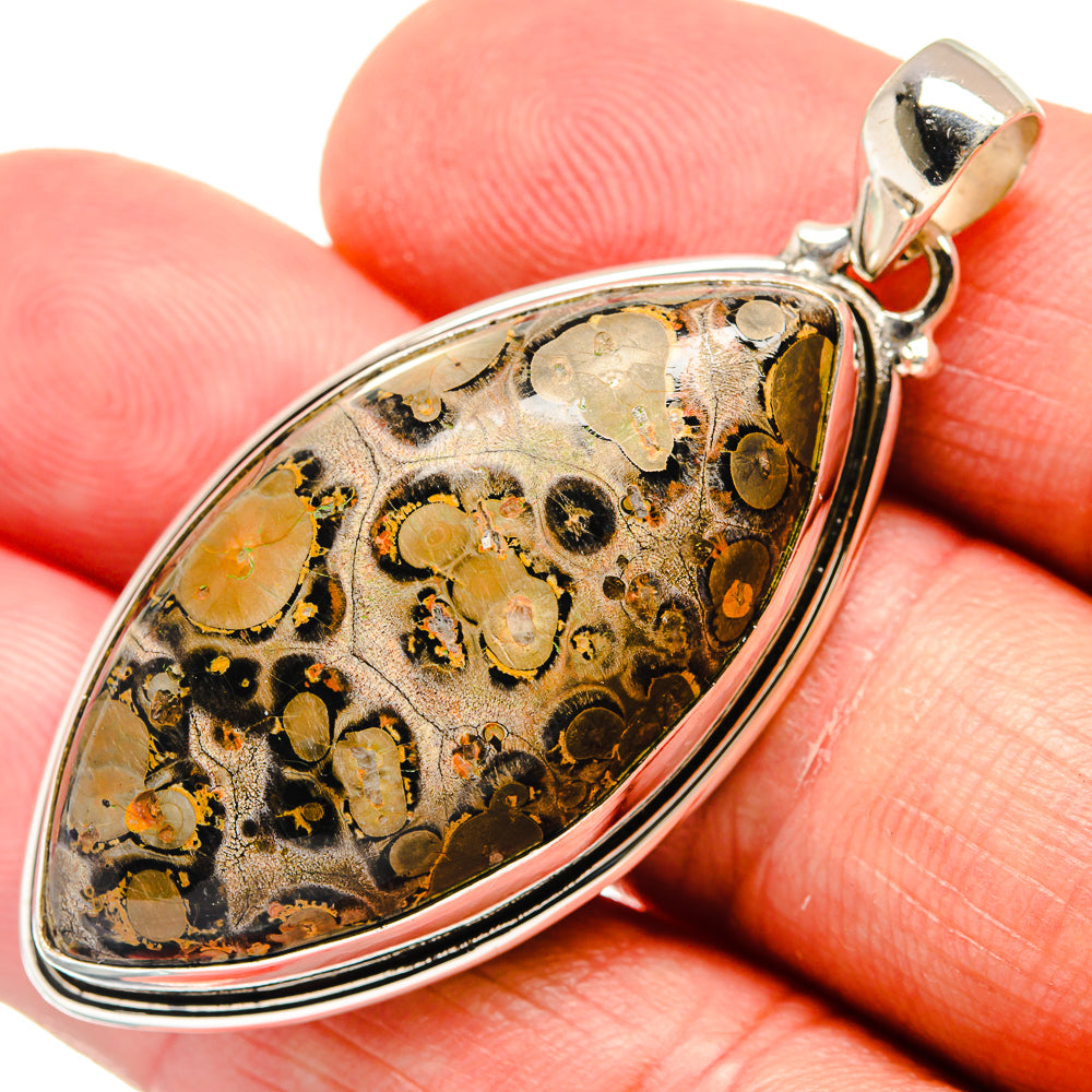 Poppy Jasper Pendants handcrafted by Ana Silver Co - PD22039