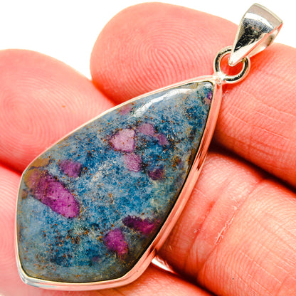 Ruby Fuchsite Pendants handcrafted by Ana Silver Co - PD22057