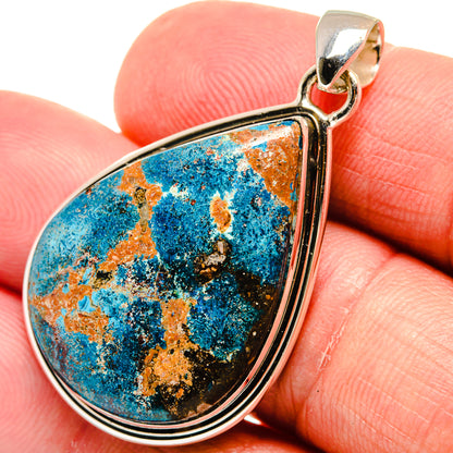Shattuckite Pendants handcrafted by Ana Silver Co - PD22067