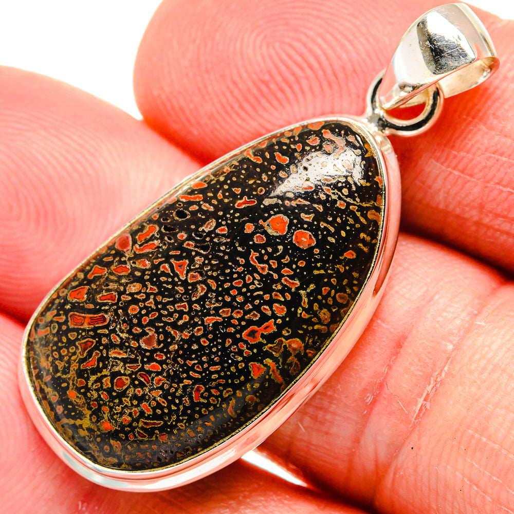 Dinosaur Bone Pendants handcrafted by Ana Silver Co - PD22068