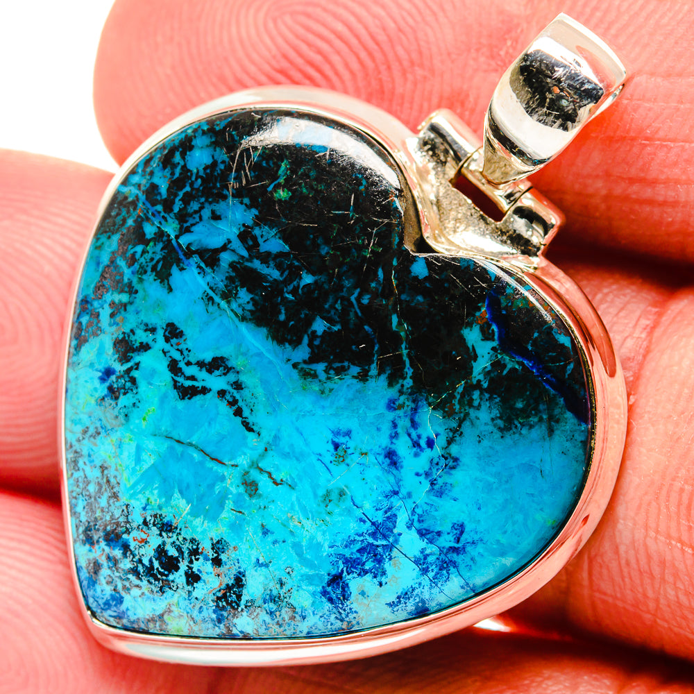 Shattuckite Pendants handcrafted by Ana Silver Co - PD22069