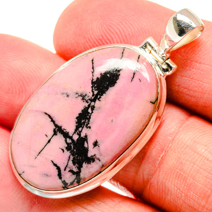 Rhodonite Pendants handcrafted by Ana Silver Co - PD22074