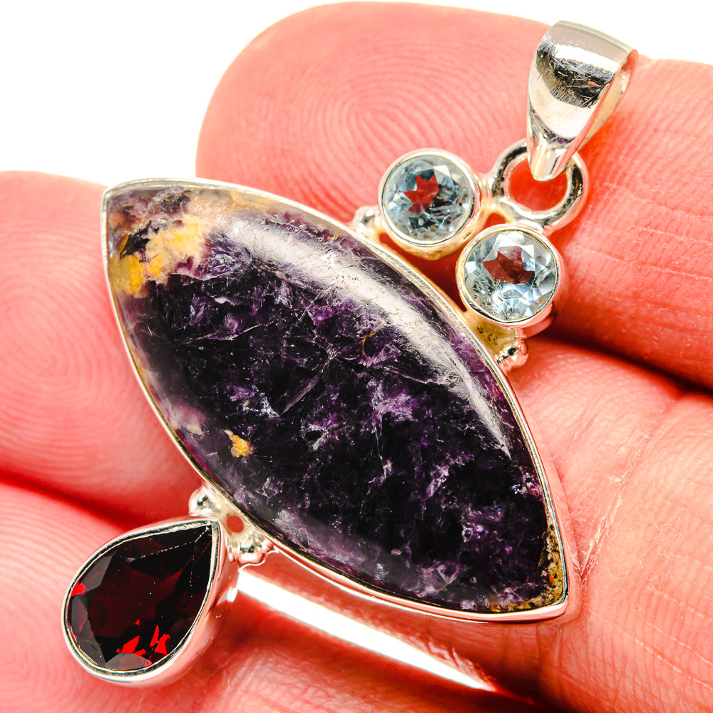 Kammererite Pendants handcrafted by Ana Silver Co - PD22078