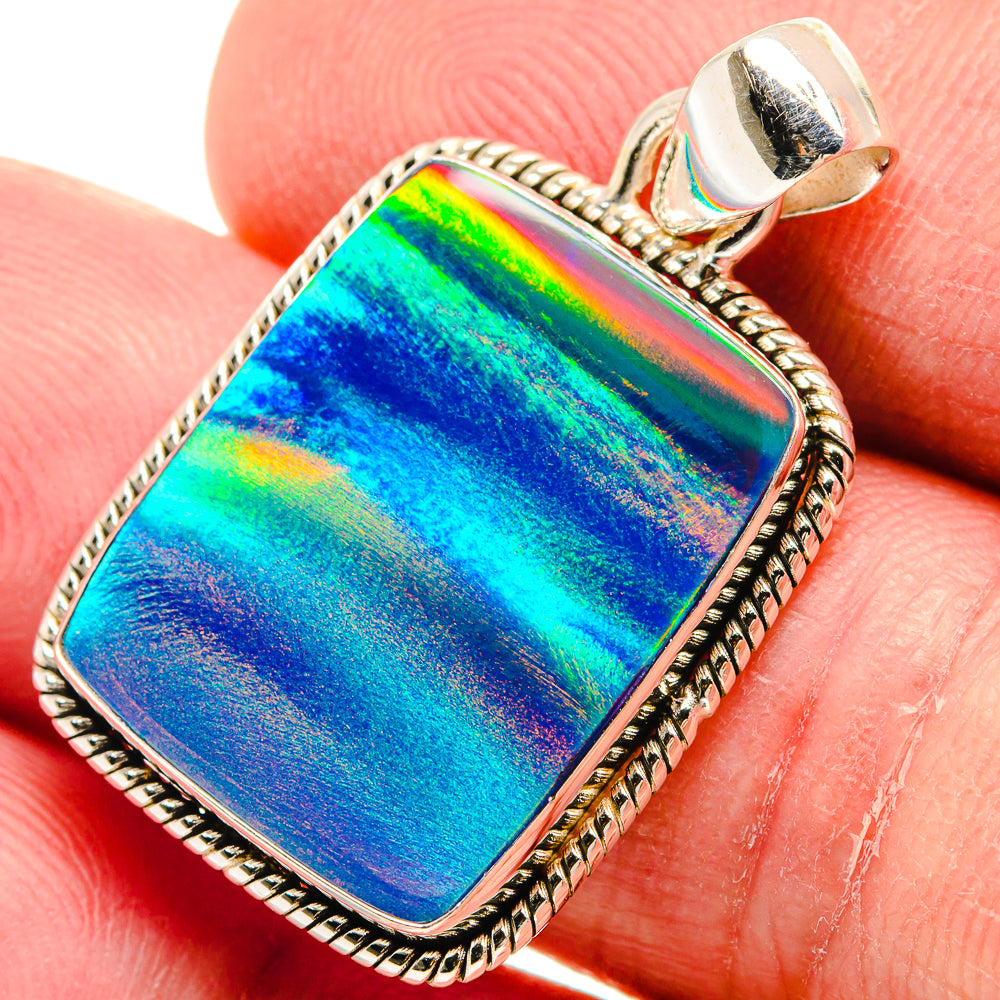 Aura Opal Pendants handcrafted by Ana Silver Co - PD22091