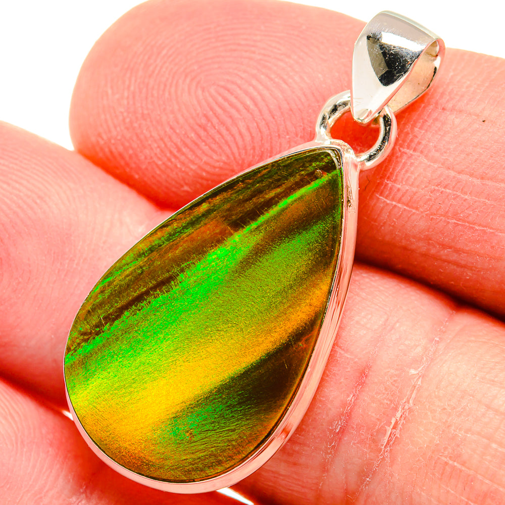 Aura Opal Pendants handcrafted by Ana Silver Co - PD22094