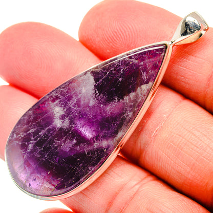 Chevron Amethyst Pendants handcrafted by Ana Silver Co - PD22106