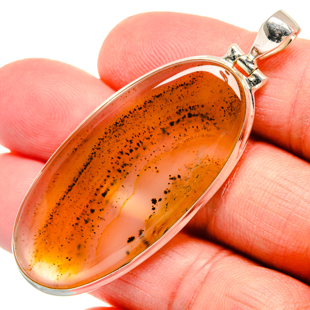 Montana Agate Pendants handcrafted by Ana Silver Co - PD22108