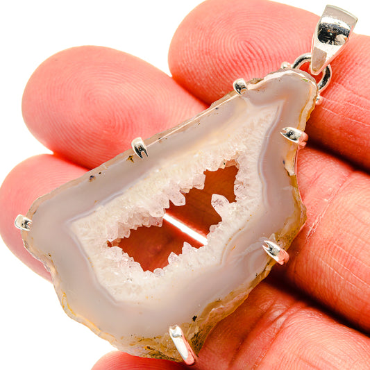 Geode Slice Pendants handcrafted by Ana Silver Co - PD22120