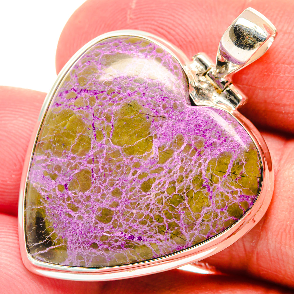 Stichtite Pendants handcrafted by Ana Silver Co - PD22124