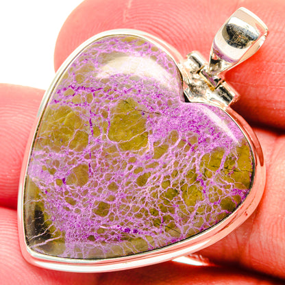 Stichtite Pendants handcrafted by Ana Silver Co - PD22124