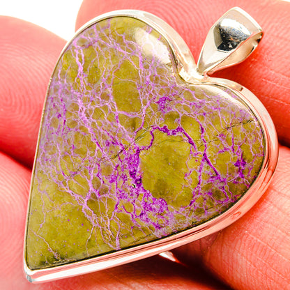 Stichtite Pendants handcrafted by Ana Silver Co - PD22129
