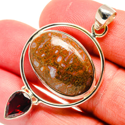 Dinosaur Bone Pendants handcrafted by Ana Silver Co - PD22131