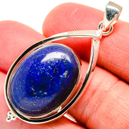 Lapis Lazuli Pendants handcrafted by Ana Silver Co - PD22133