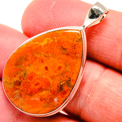 Sponge Coral Pendants handcrafted by Ana Silver Co - PD22138