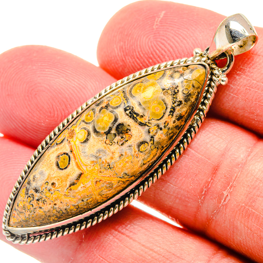 Poppy Jasper Pendants handcrafted by Ana Silver Co - PD22148