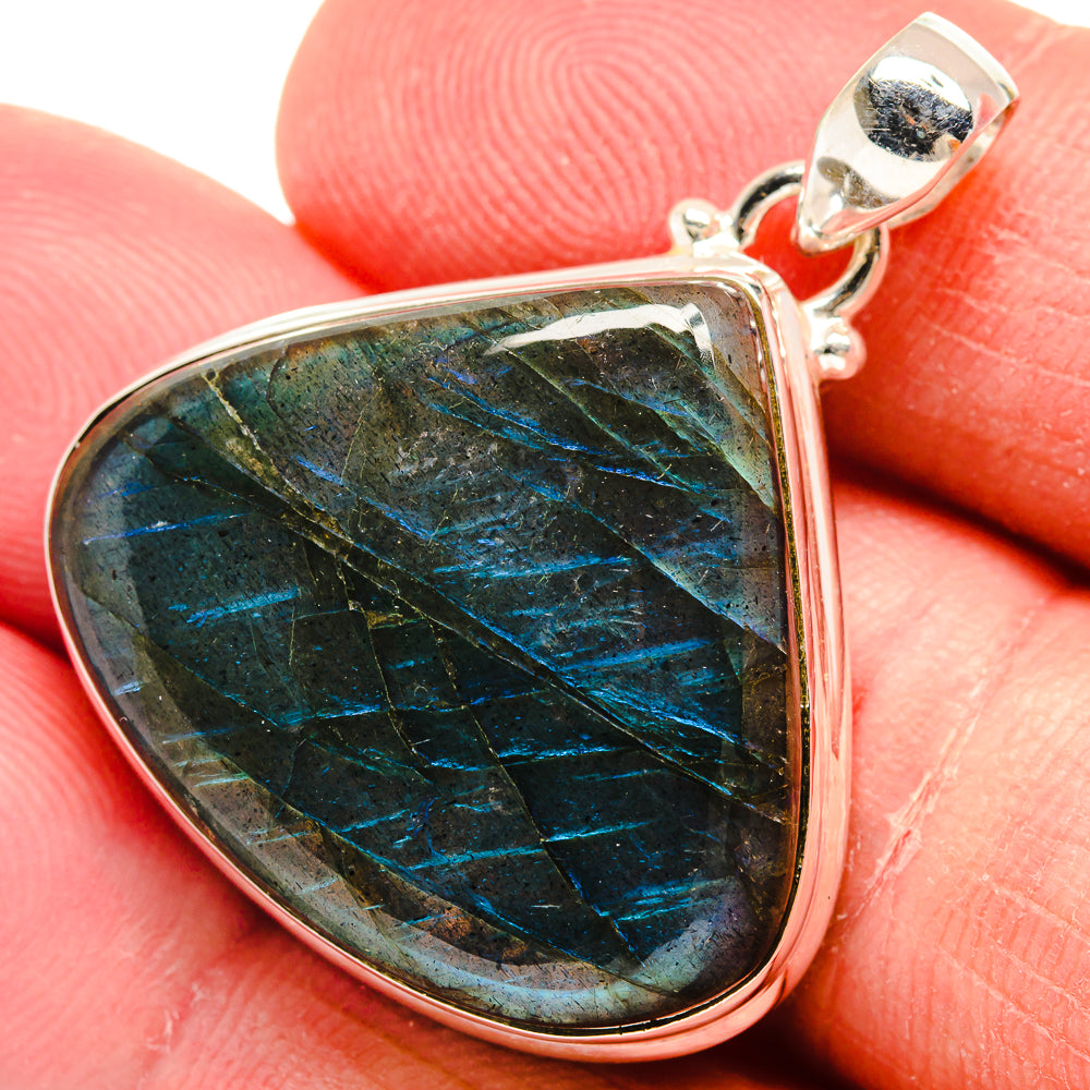 Labradorite Pendants handcrafted by Ana Silver Co - PD22156