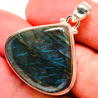 Labradorite Pendants handcrafted by Ana Silver Co - PD22156
