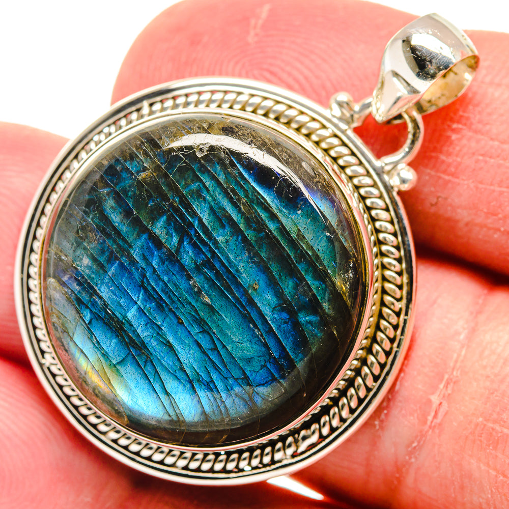 Labradorite Pendants handcrafted by Ana Silver Co - PD22158