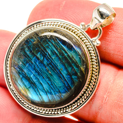 Labradorite Pendants handcrafted by Ana Silver Co - PD22158