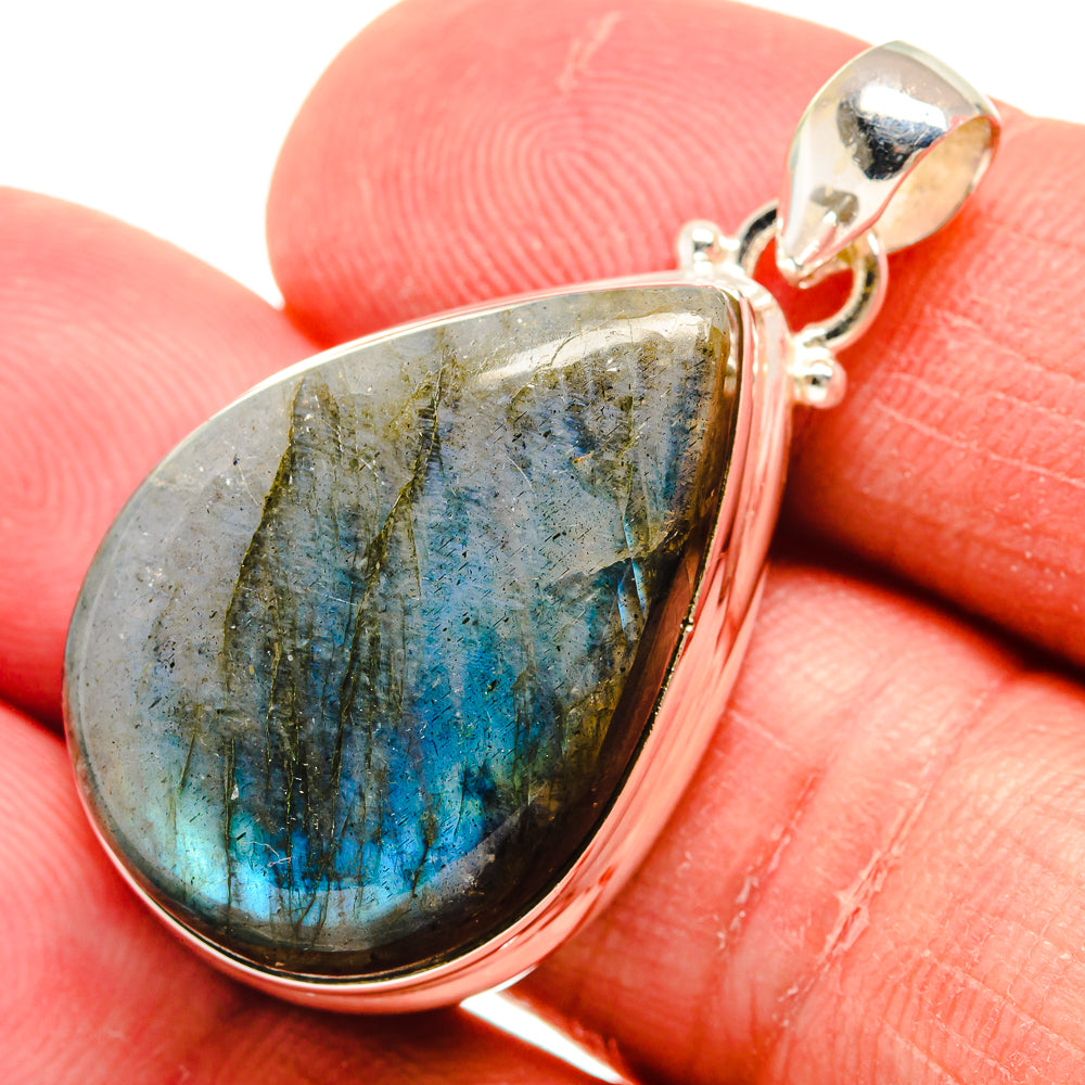 Labradorite Pendants handcrafted by Ana Silver Co - PD22159
