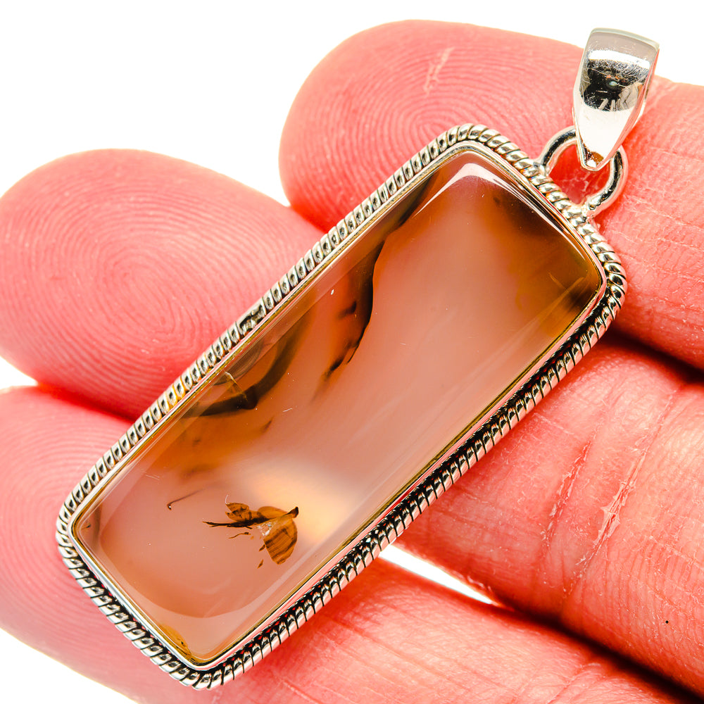 Montana Agate Pendants handcrafted by Ana Silver Co - PD22163