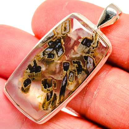 Turkish Tube Agate Pendants handcrafted by Ana Silver Co - PD22164