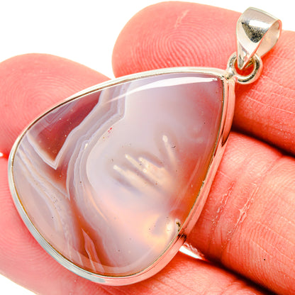 Botswana Agate Pendants handcrafted by Ana Silver Co - PD22165
