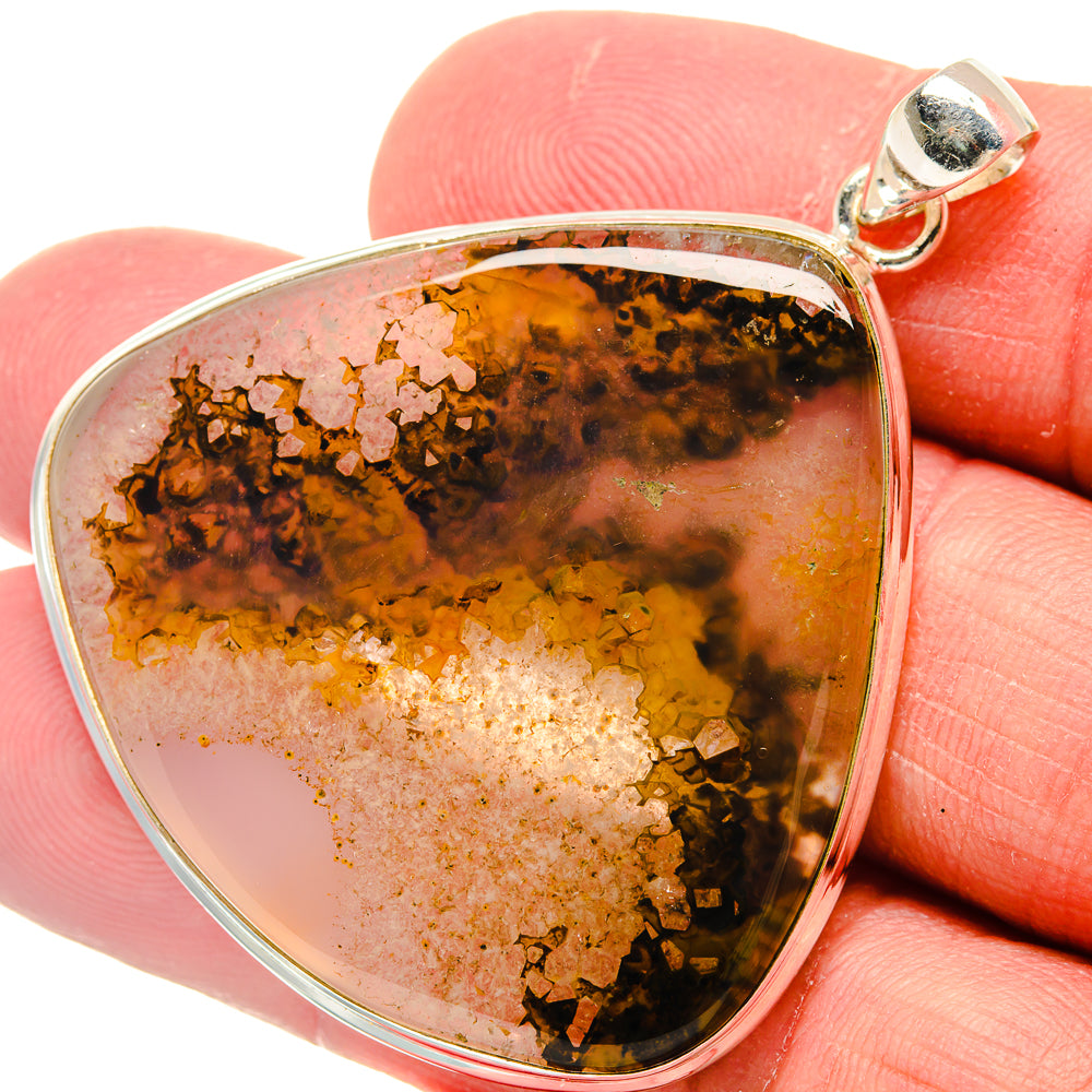 Montana Agate Pendants handcrafted by Ana Silver Co - PD22169