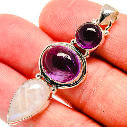 Amethyst Pendants handcrafted by Ana Silver Co - PD22171